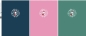 Preview: Jersey "My little Foxy" Panel | rosa, blau, mint